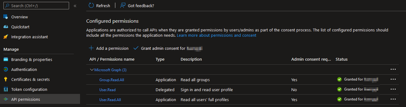 Entra Permissions